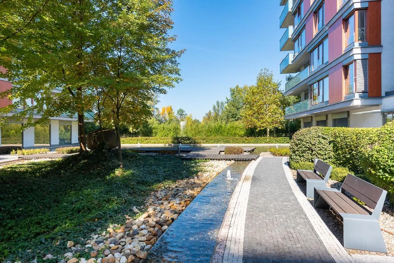 Luxury Apartment River Diamond Residence Prag Tjekkiet