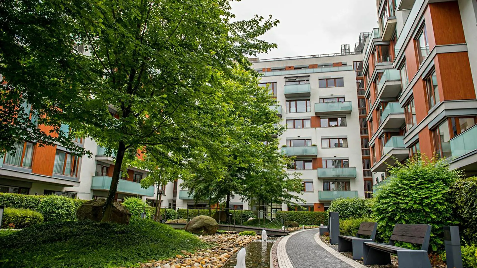 Luxury Apartment River Diamond Residence Prag Tjekkiet